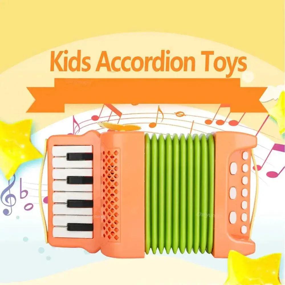  Accordion for Kids Musical Indoor and Outdoor Playing Educational Toys Gifts for Toddlers Boys and Girls -  ToylandEU™