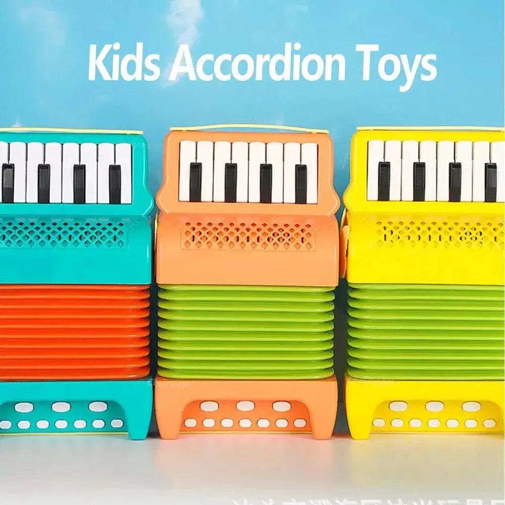  Accordion for Kids Musical Indoor and Outdoor Playing Educational Toys Gifts for Toddlers Boys and Girls -  ToylandEU™