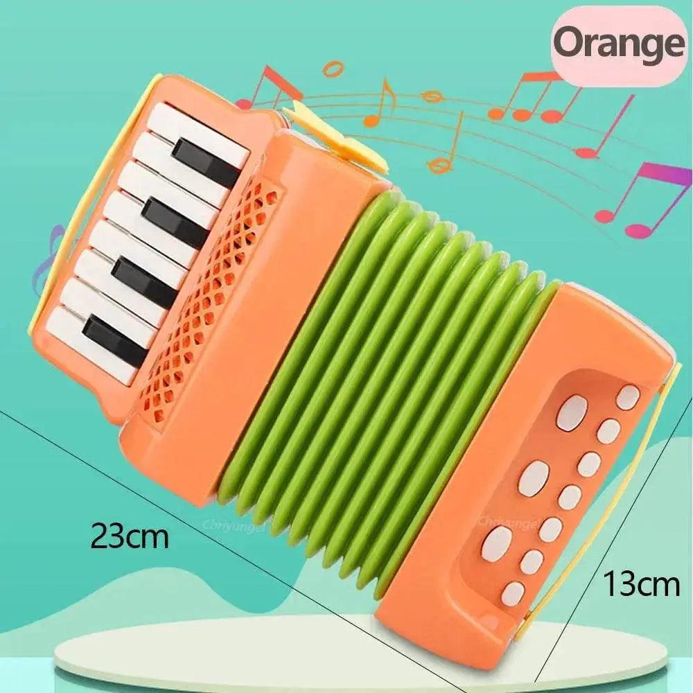  Accordion for Kids Musical Indoor and Outdoor Playing Educational Toys Gifts for Toddlers Boys and Girls -  ToylandEU™
