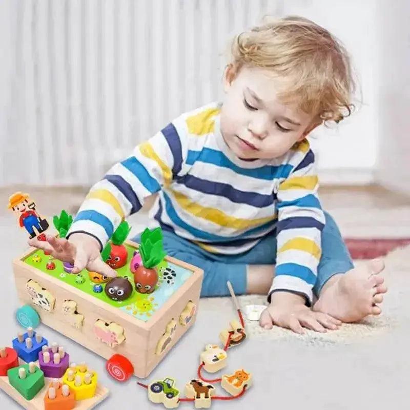  Montessori Shape Matching Carrot Toy 14 Months And Up -  ToylandEU™