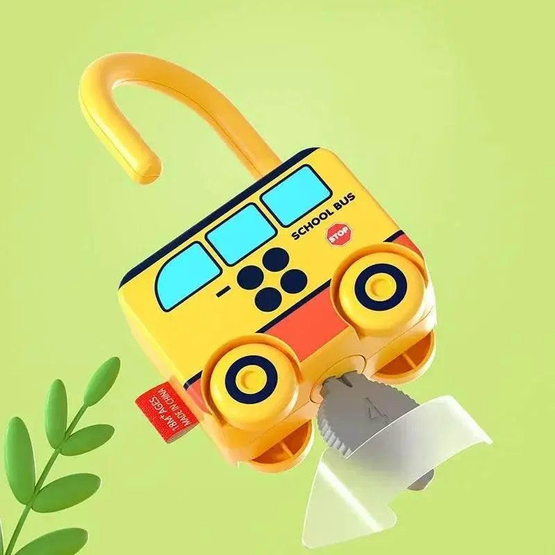  Montessori Alphabet Lock Key Matching Toy For Toddlers Number Matching Educational Word Recognition -  ToylandEU™
