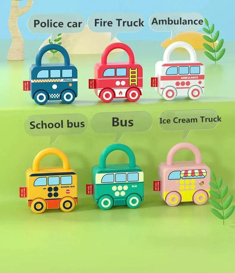  Montessori Alphabet Lock Key Matching Toy For Toddlers Number Matching Educational Word Recognition -  ToylandEU™