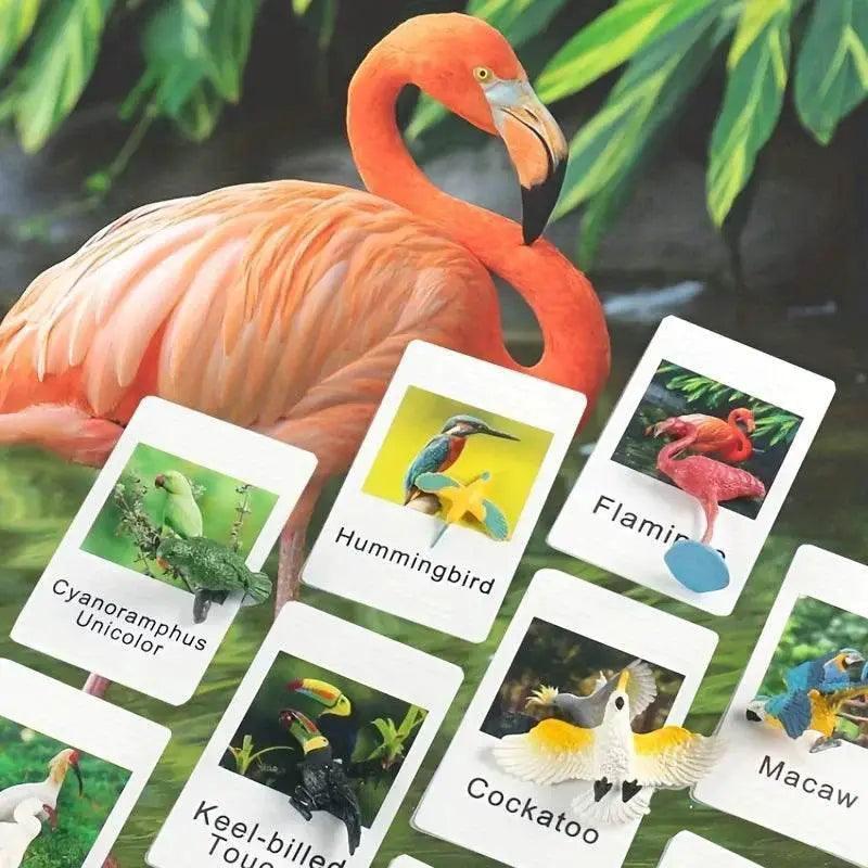  Montessori Animal Matching Card Set for Toddlers Ages 1 to 6 Language Learning Educational Toy -  ToylandEU™
