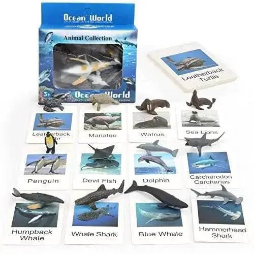  Montessori Animal Matching Card Set for Toddlers Ages 1 to 6 Language Learning Educational Toy -  ToylandEU™