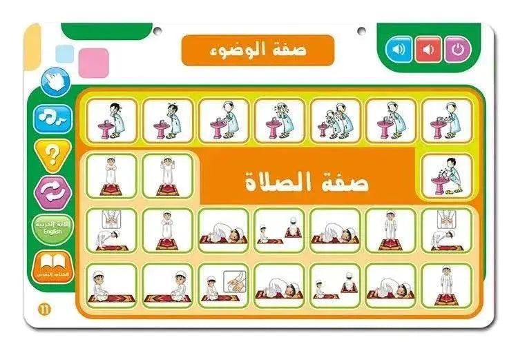  Arabic English Alphabet Tablet for Kids Learn Vocabulary and Pronounce Muslim Educational Toys -  ToylandEU™