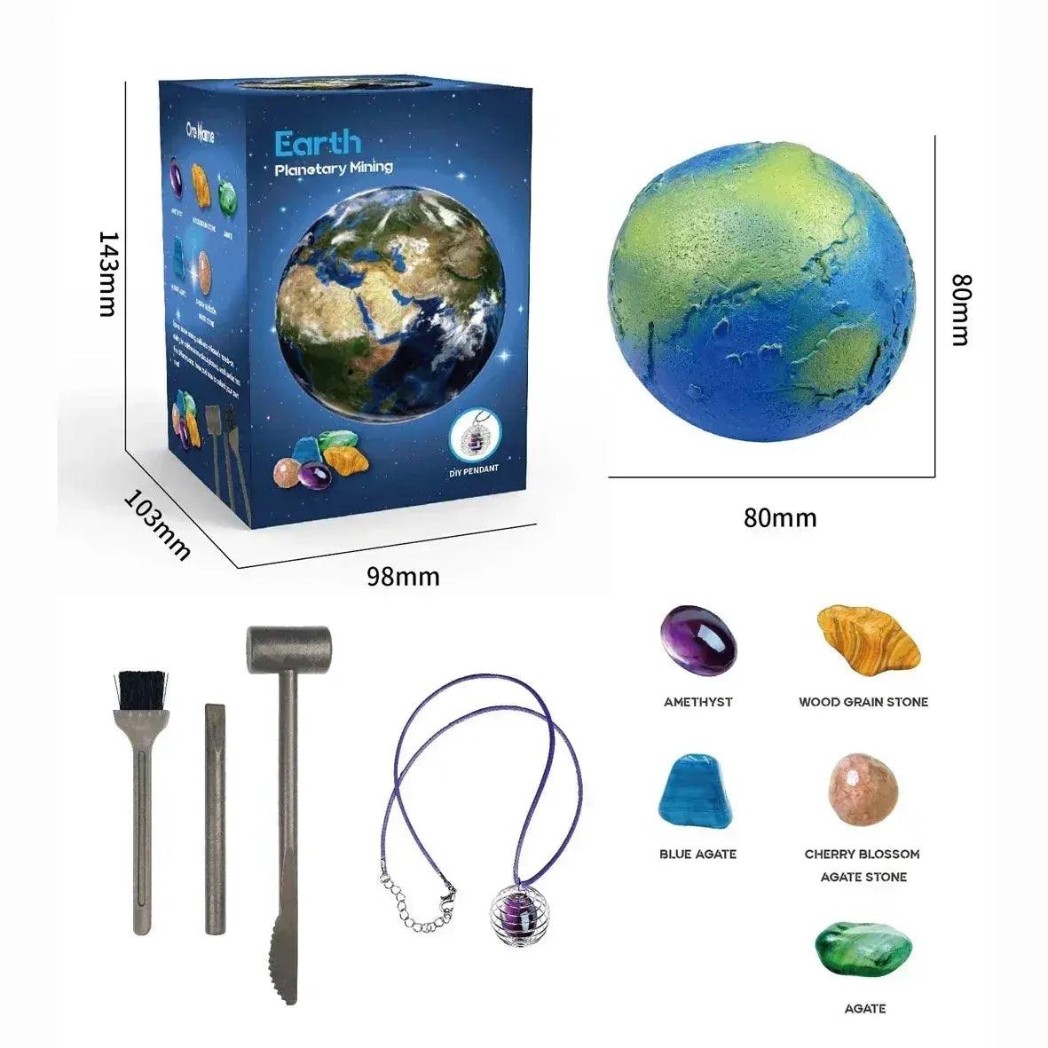  Archaeology Dig Kit For Kids Gem Ore Discovery STEM Learning -  ToylandEU™