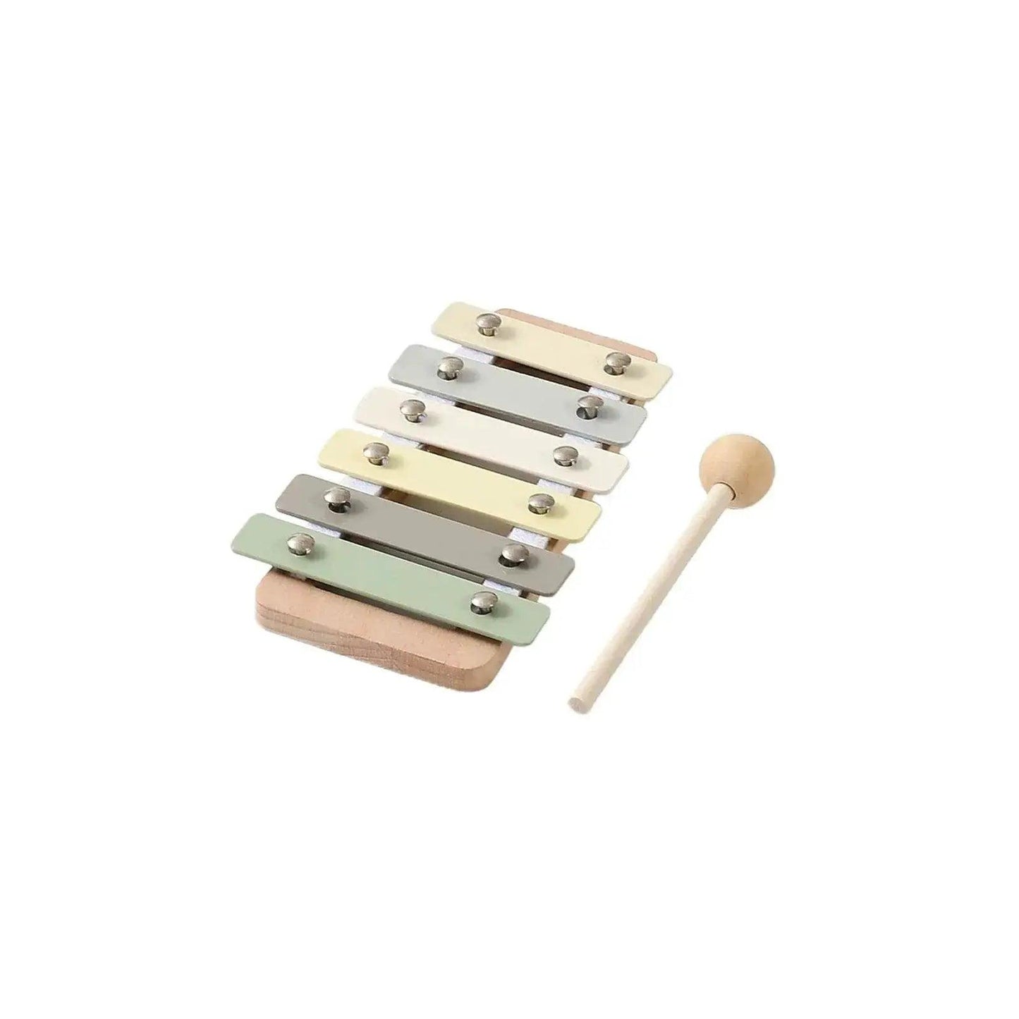  Montessori Wooden Baby Drum And Xylophone Set Non Toxic For 0-12 Months Early Educational Musical Toys -  ToylandEU™