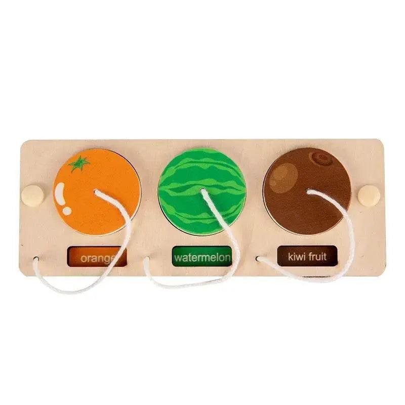  Wooden Montessori Busy Board Castle Theme Educational Toy Ages 3 To 12 Letters Numbers Animals -  ToylandEU™