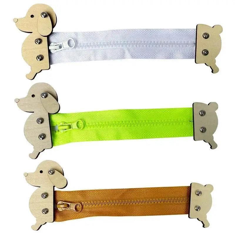  Wooden Montessori Busy Board Castle Theme Educational Toy Ages 3 To 12 Letters Numbers Animals -  ToylandEU™