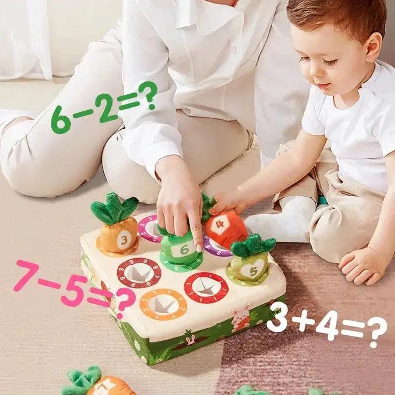  Montessori Carrot Harvest Pull Toy For Motor Skills -  ToylandEU™