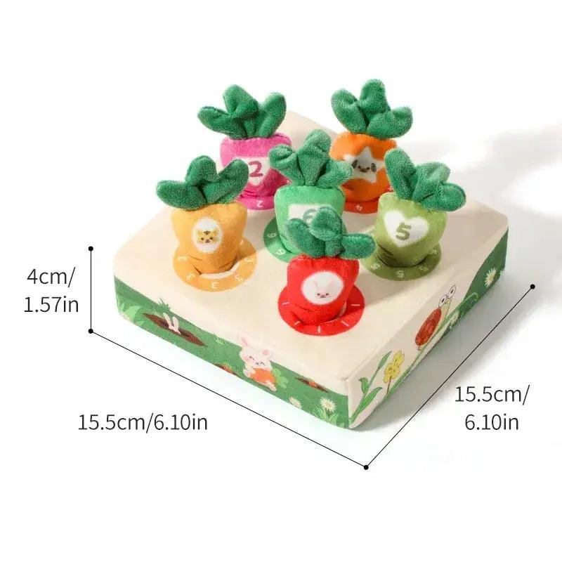 Montessori Carrot Harvest Pull Toy For Motor Skills -  ToylandEU™