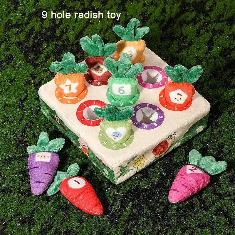  Montessori Carrot Harvest Pull Toy For Motor Skills -  ToylandEU™