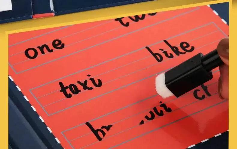  Children Magnetic Spelling Word Books Montessori Alphabet Wooden Toys For Early Readers -  ToylandEU™
