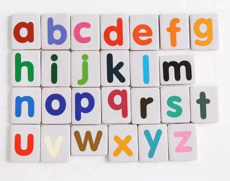  Children Magnetic Spelling Word Books Montessori Alphabet Wooden Toys For Early Readers -  ToylandEU™
