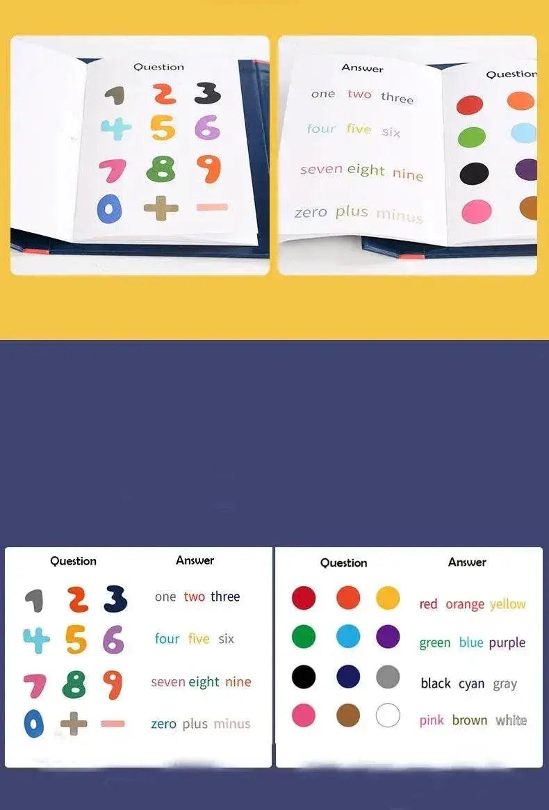  Children Magnetic Spelling Word Books Montessori Alphabet Wooden Toys For Early Readers -  ToylandEU™