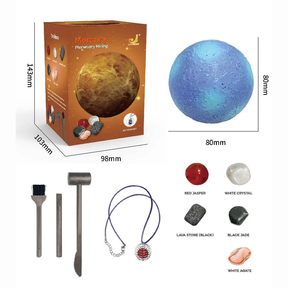  Children's Archaeology Digging Treasure Planet Gem Ore Exploration of The Solar System Mining Science Education Educational Toys -  ToylandEU™
