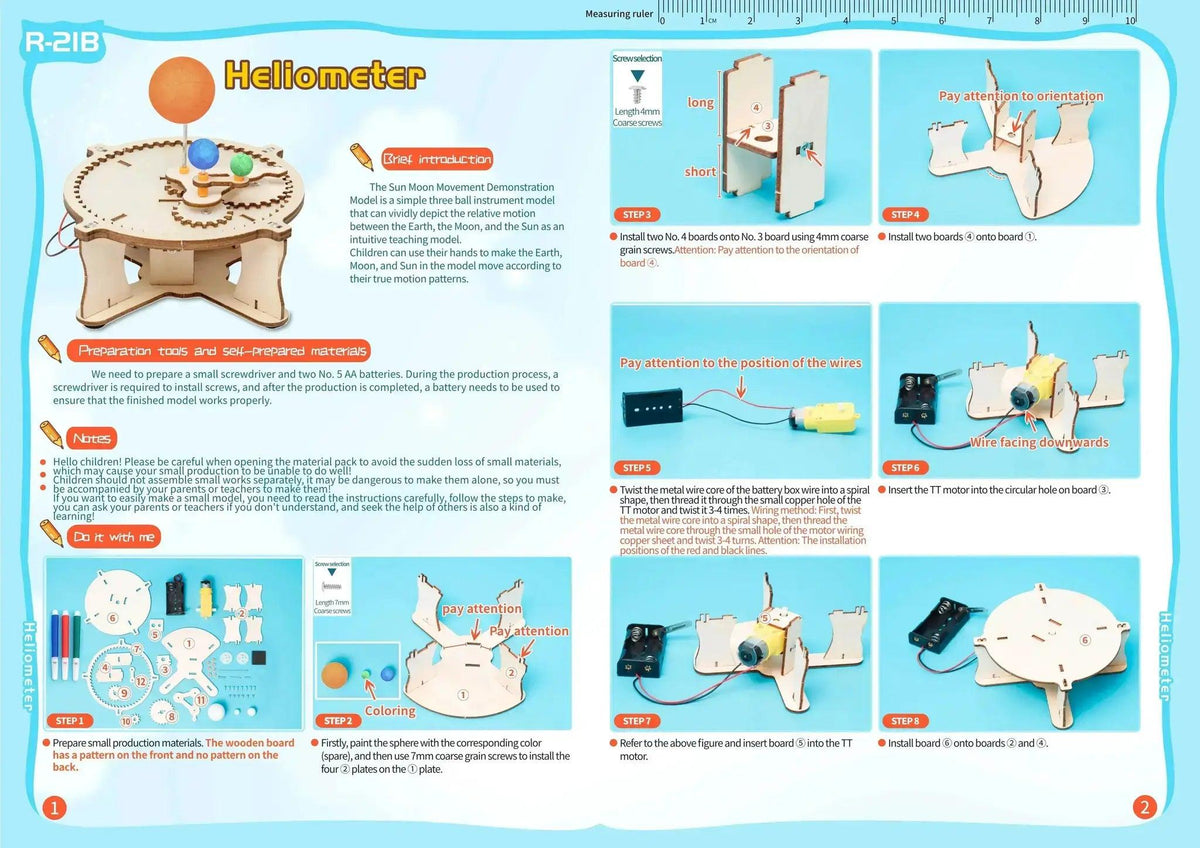  Children's DIY Small Production Science Model Educational Toy for School Kids -  ToylandEU™