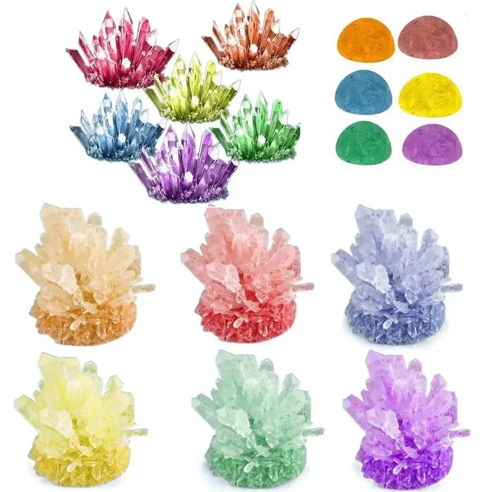  Crystal Growing Kit For Kids With Colorful Display Case -  ToylandEU™