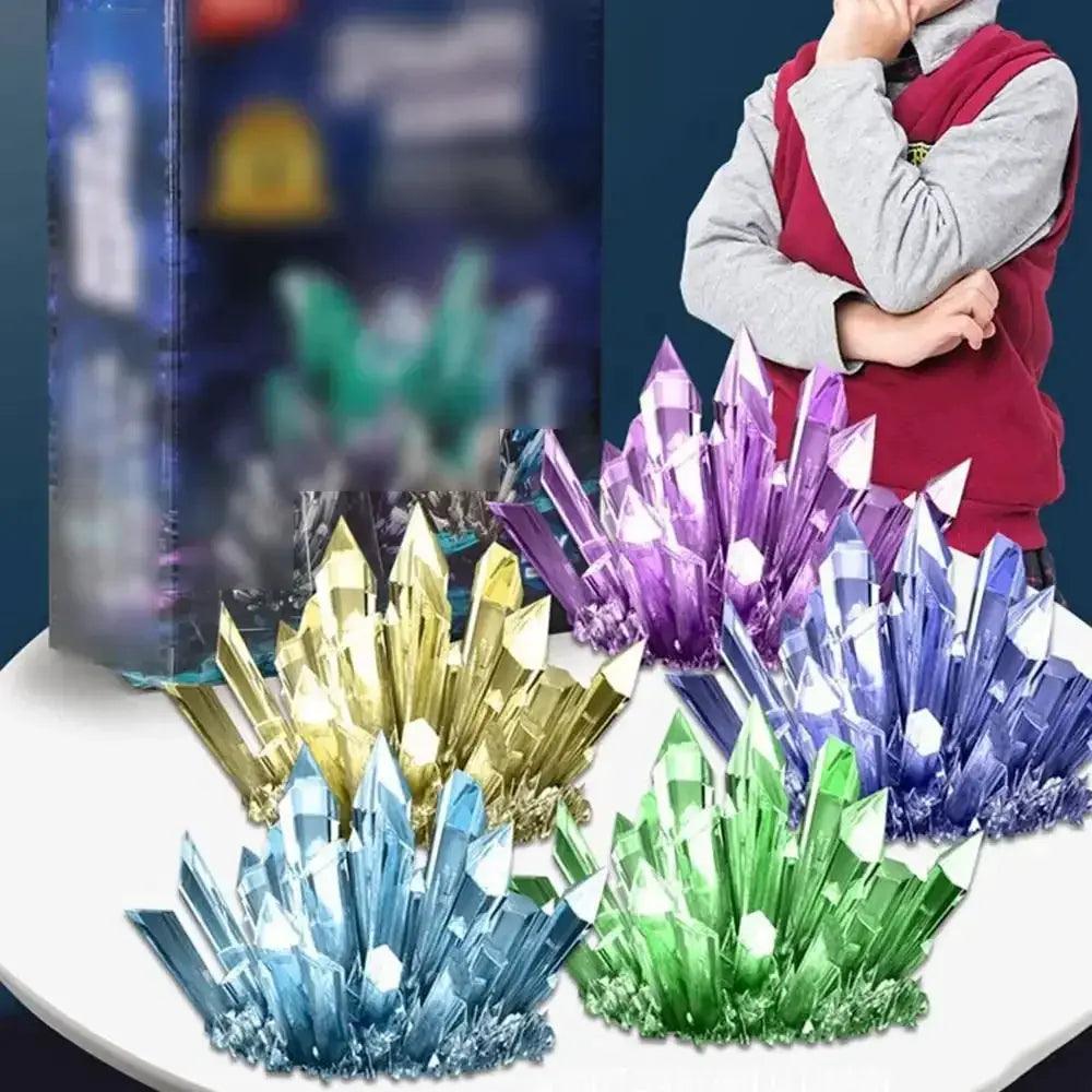 Crystal Growing Kit For Kids With Colorful Display Case -  ToylandEU™