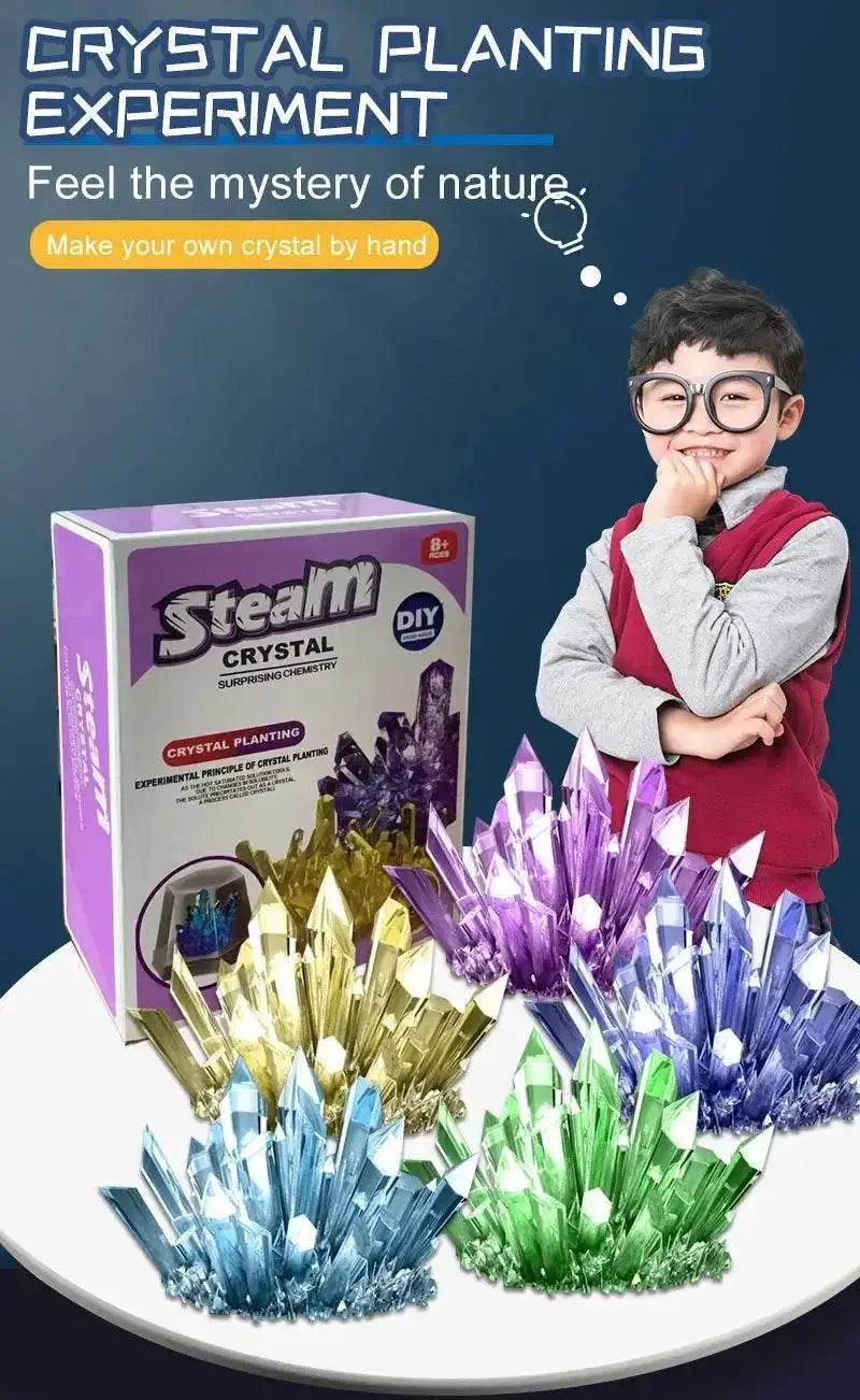  Crystal Planting Experiments Science and Education Toys DIY Growable Crystals Color Random Christmas and Halloween Gifts -  ToylandEU™