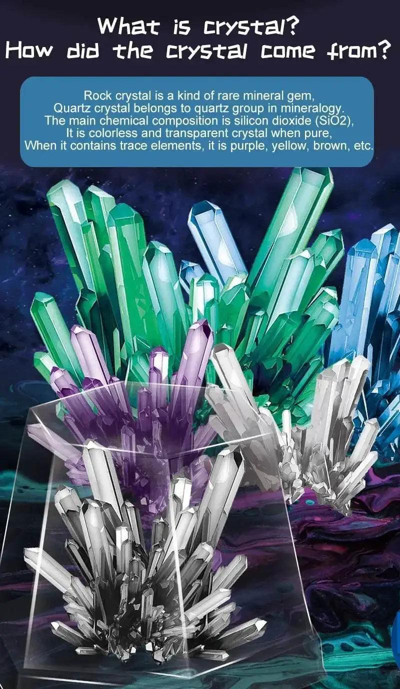  Crystal Planting Experiments Science and Education Toys DIY Growable Crystals Color Random Christmas and Halloween Gifts -  ToylandEU™