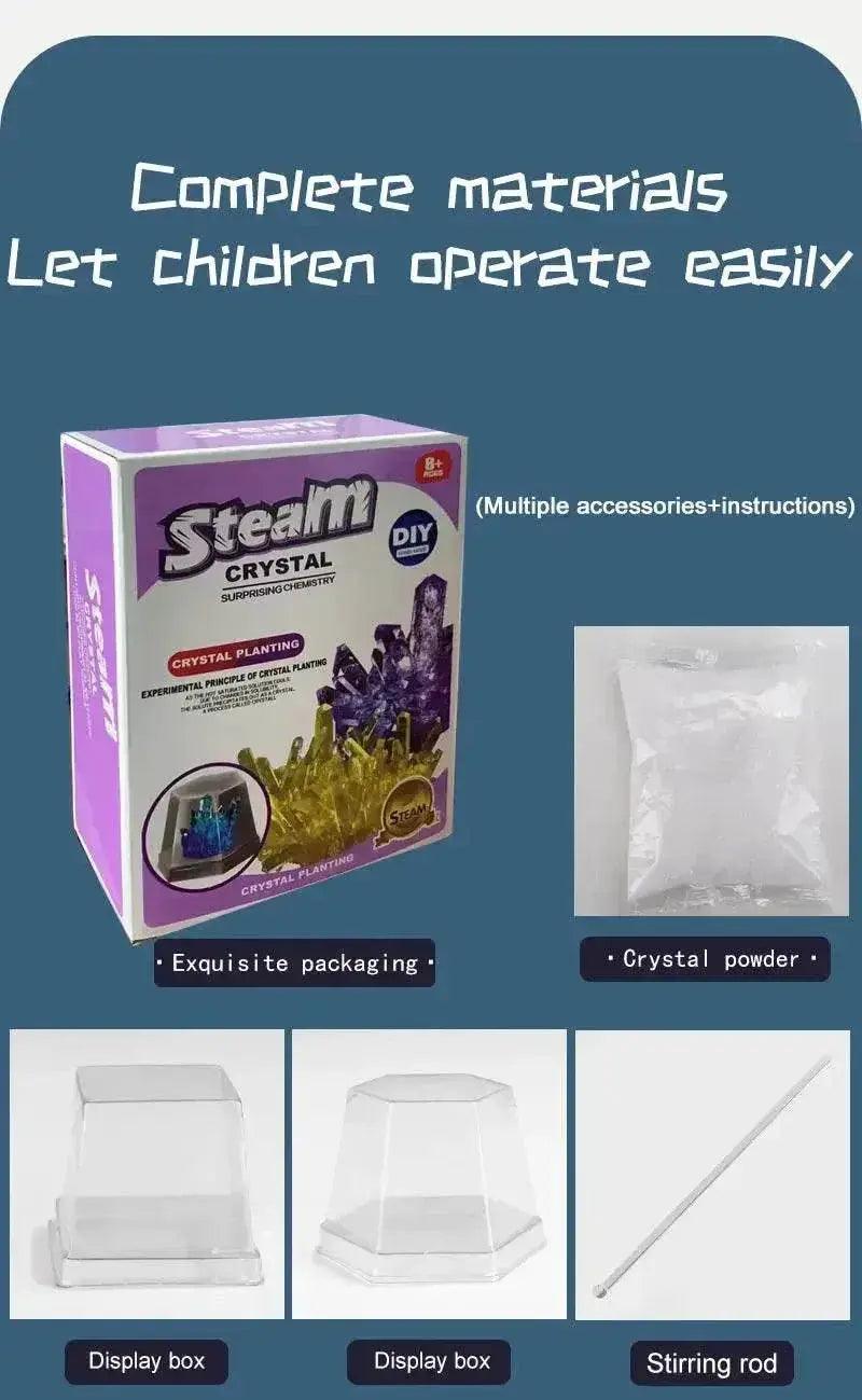  Crystal Planting Experiments Science and Education Toys DIY Growable Crystals Color Random Christmas and Halloween Gifts -  ToylandEU™