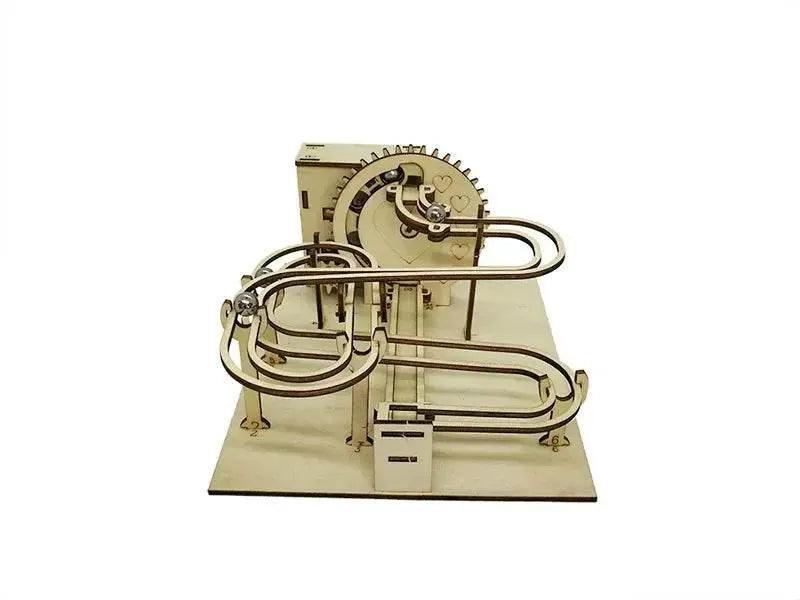  DIY 3D Wooden Marble Run Kit Build Mechanical Gears Steam Powered Science Experiment Educational Toy for Children and Teens -  ToylandEU™
