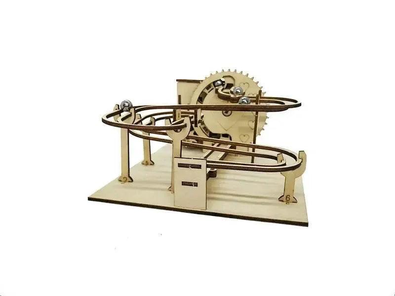 DIY 3D Wooden Marble Run Kit Build Mechanical Gears Steam Powered Science Experiment Educational Toy for Children and Teens -  ToylandEU™