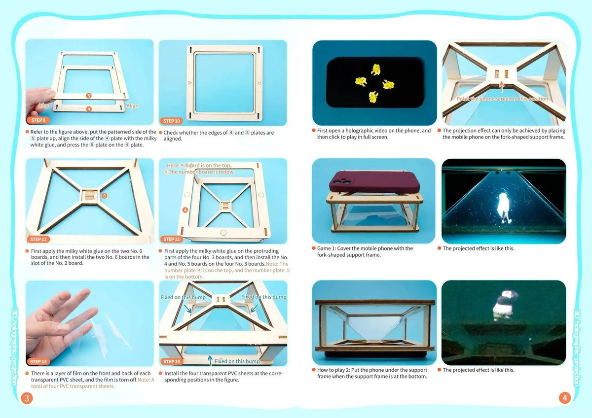  DIY 3D Projector Science Toys Tecnologia STEM Kit Educational Teaching Aids for Kids -  ToylandEU™