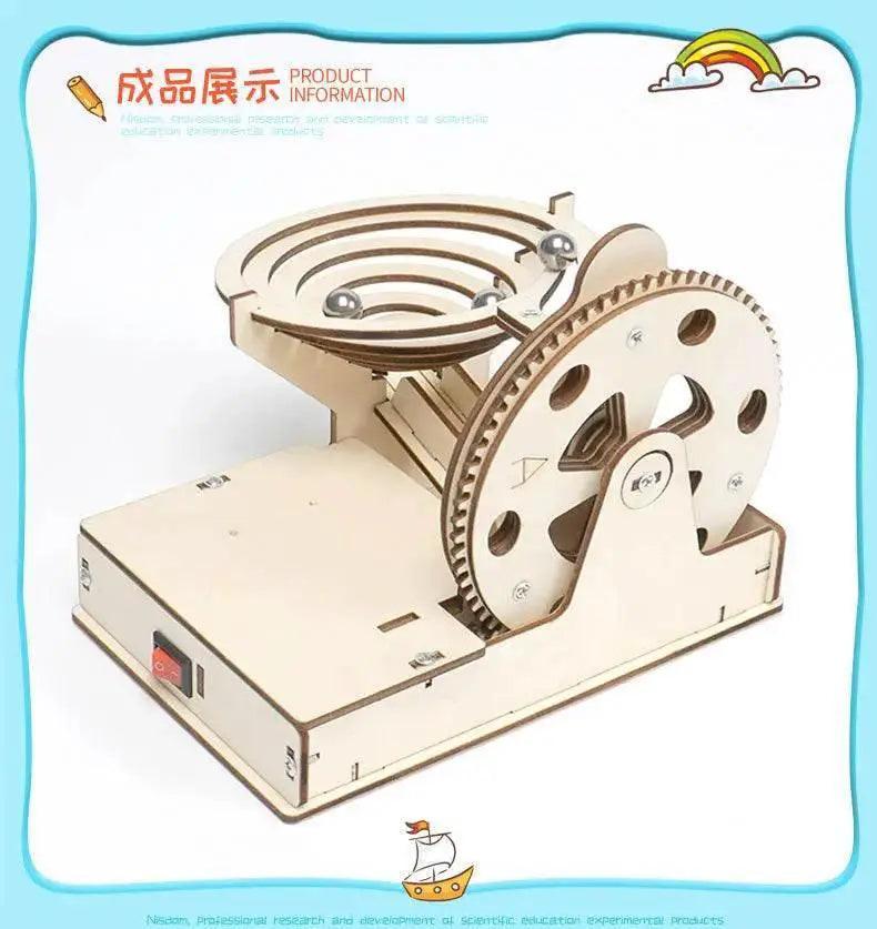  DIY Assemble Mechanical Marble Run Gear Model STEM Kit Children Science Toys Learning -  ToylandEU™