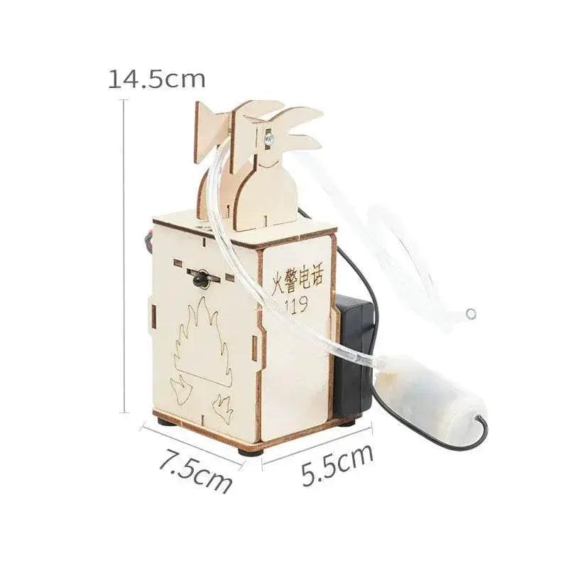  DIY Automatic Induction Fire Extinguisher Model Teenager Science Toys Assembled Experiment Material Kits for Kids Educational -  ToylandEU™