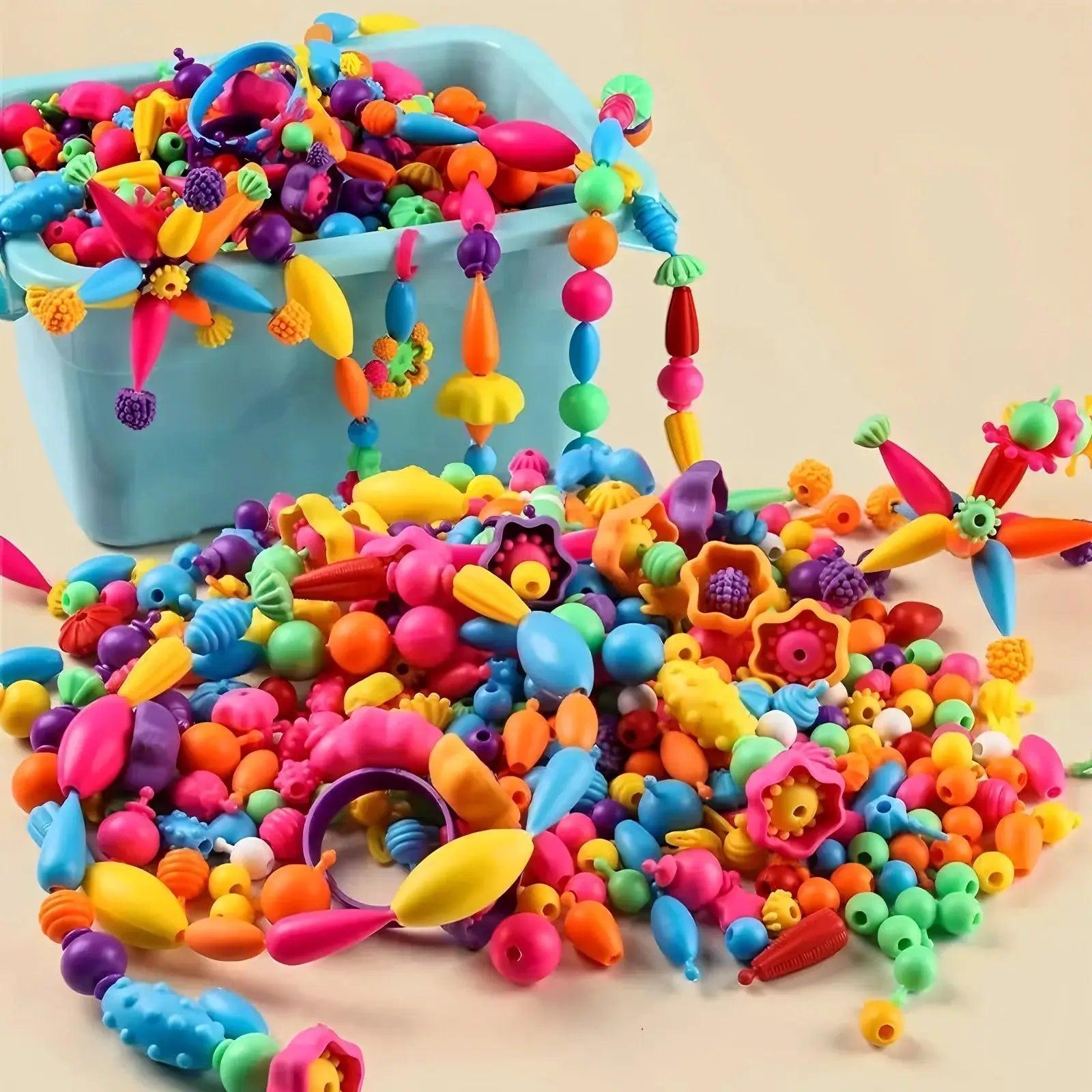  DIY Bead Jewelry Kit For Kids Creative Fun Gift Idea -  ToylandEU™