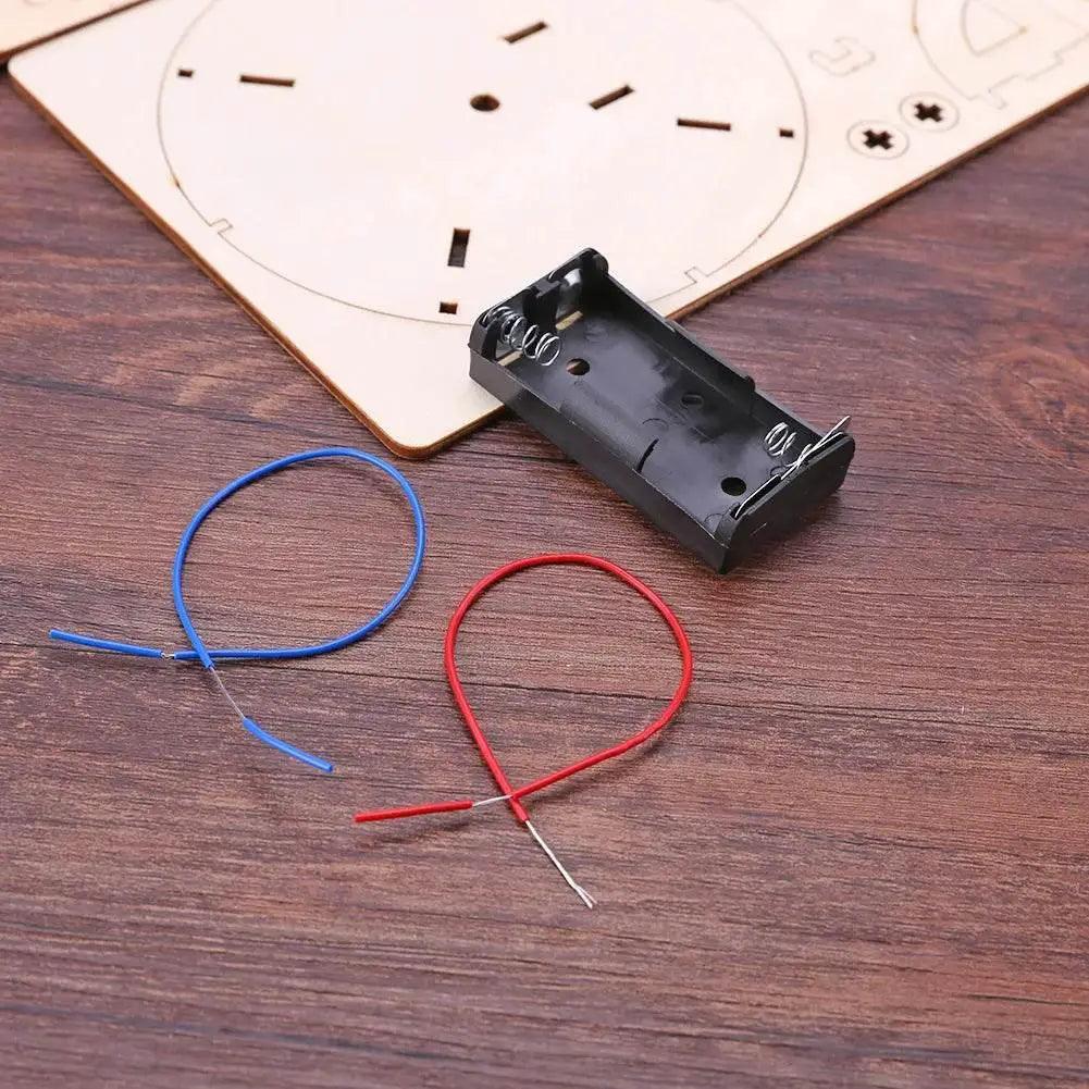  DIY Boat Model Science Toys Kids STEM Electric Educational Teaching Kit 3D Assemble Wooden Boat Toy -  ToylandEU™