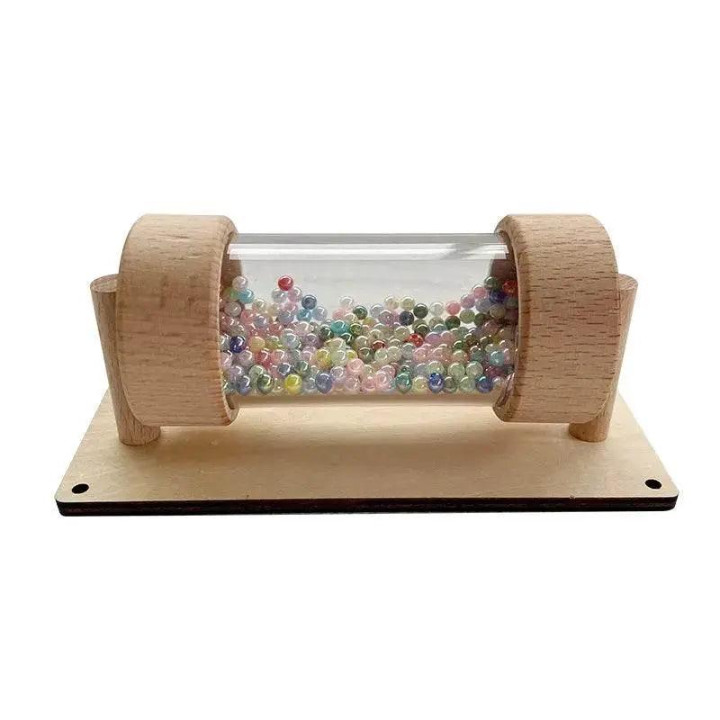  DIY Montessori Busy Board Wooden Accessories Hand Pulled Wheel Gear Drum Car Castle Educational Toy For Children 3 To 12 -  ToylandEU™