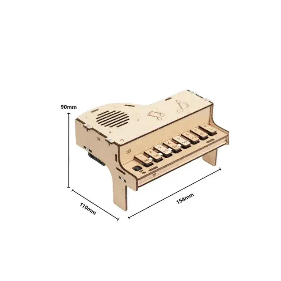  DIY Wooden Electronic Piano Model Educational Science Toy -  ToylandEU™