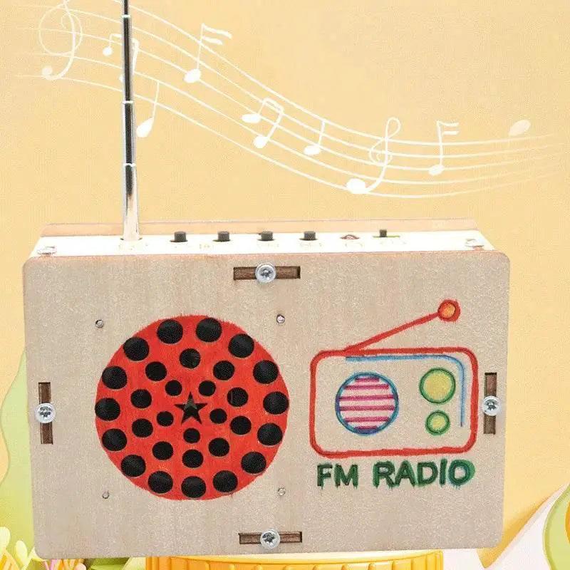  DIY FM Radio Model Student Science Education Experimental Equipment Steam Toys -  ToylandEU™