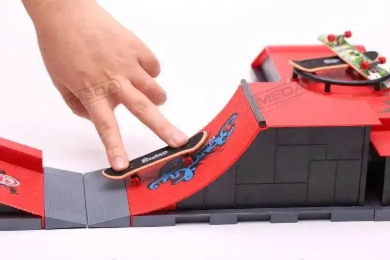  DIY Finger Skatepark 6-in-1 Set Professional Tech Deck Kits -  ToylandEU™