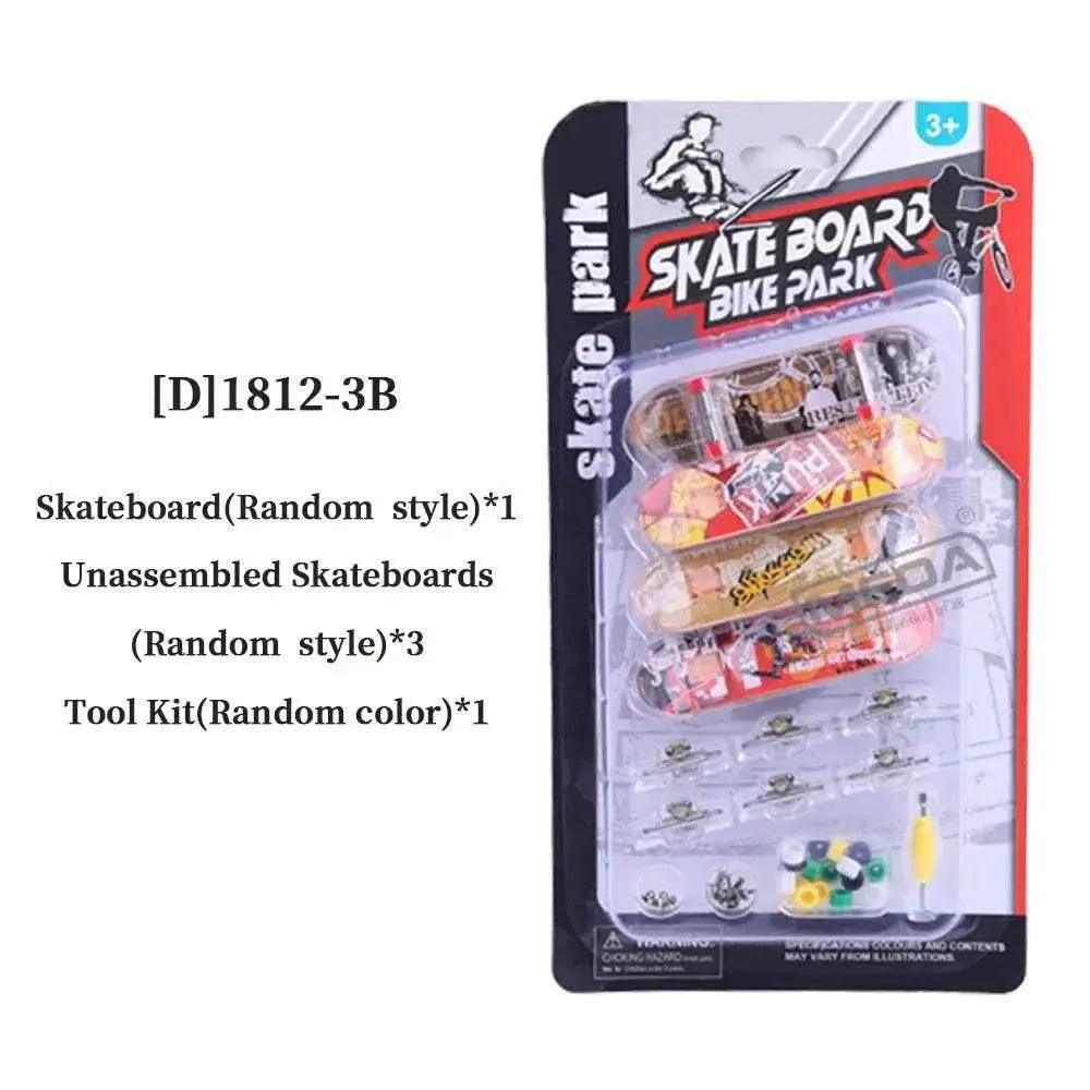  DIY Finger Skatepark 6-in-1 Set Professional Tech Deck Kits -  ToylandEU™