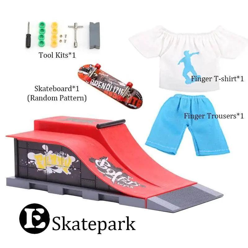  DIY Finger Skatepark 6-in-1 Set Professional Tech Deck Kits -  ToylandEU™