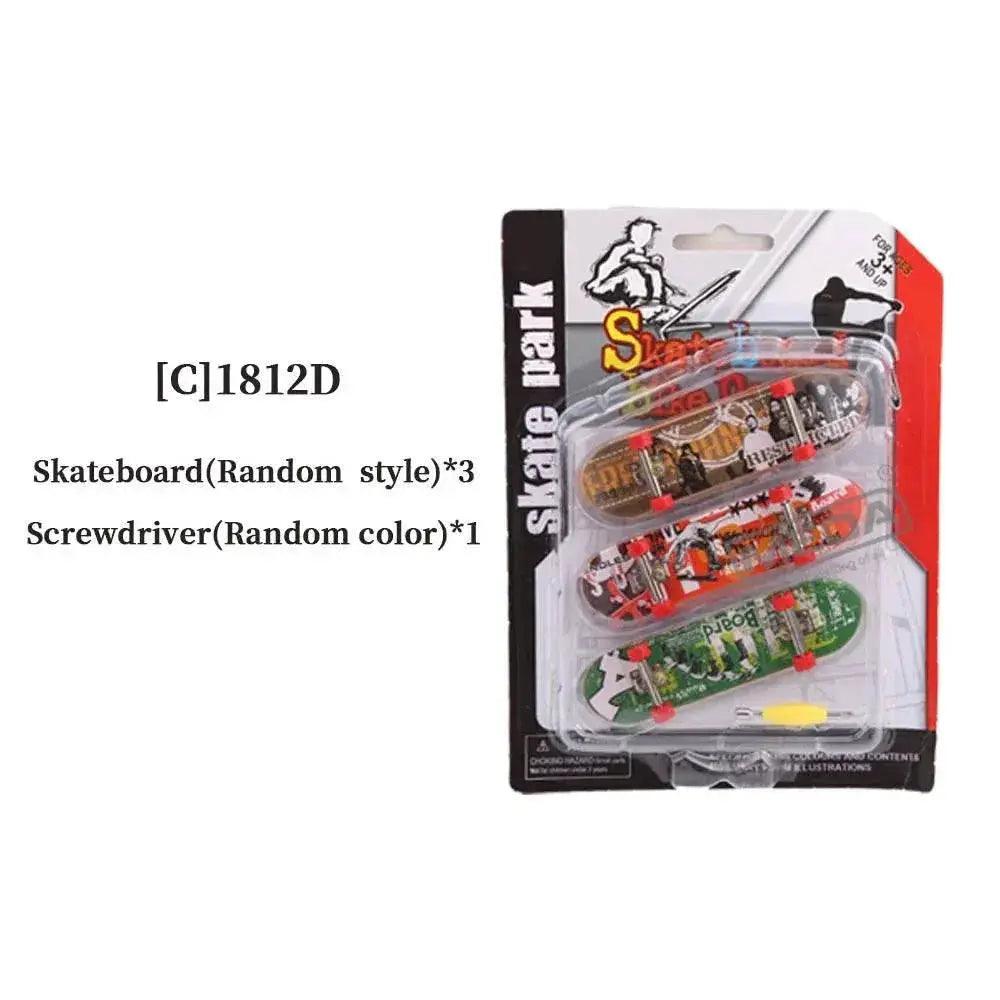  DIY Finger Skatepark 6-in-1 Set Professional Tech Deck Kits -  ToylandEU™
