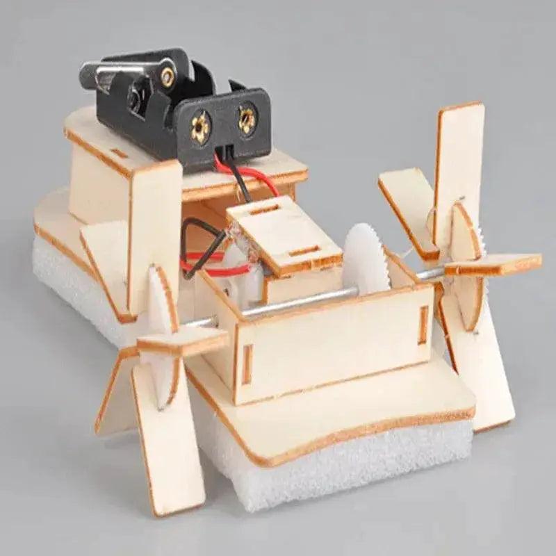  DIY Handmade Ship Technology Small Maker Material Gift Toy Science Experiment Set  Assembly Pack for Birthday -  ToylandEU™