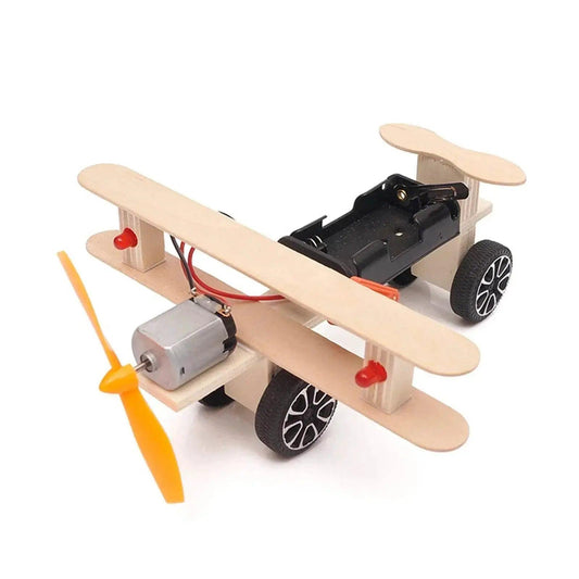  DIY Kit Plane Car Science Experiment Kids Electronic Education STEM Physics Toys Technology Inventions Project Children -  ToylandEU™