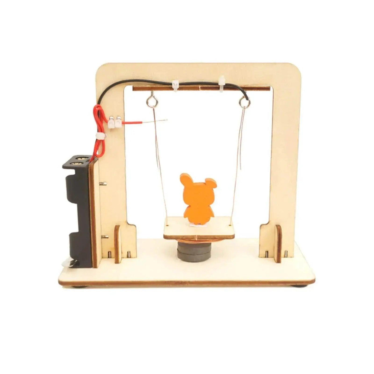  DIY Magnetic Swing Set Handmade Wood Electromagnetic Swing Science Educational Toy -  ToylandEU™
