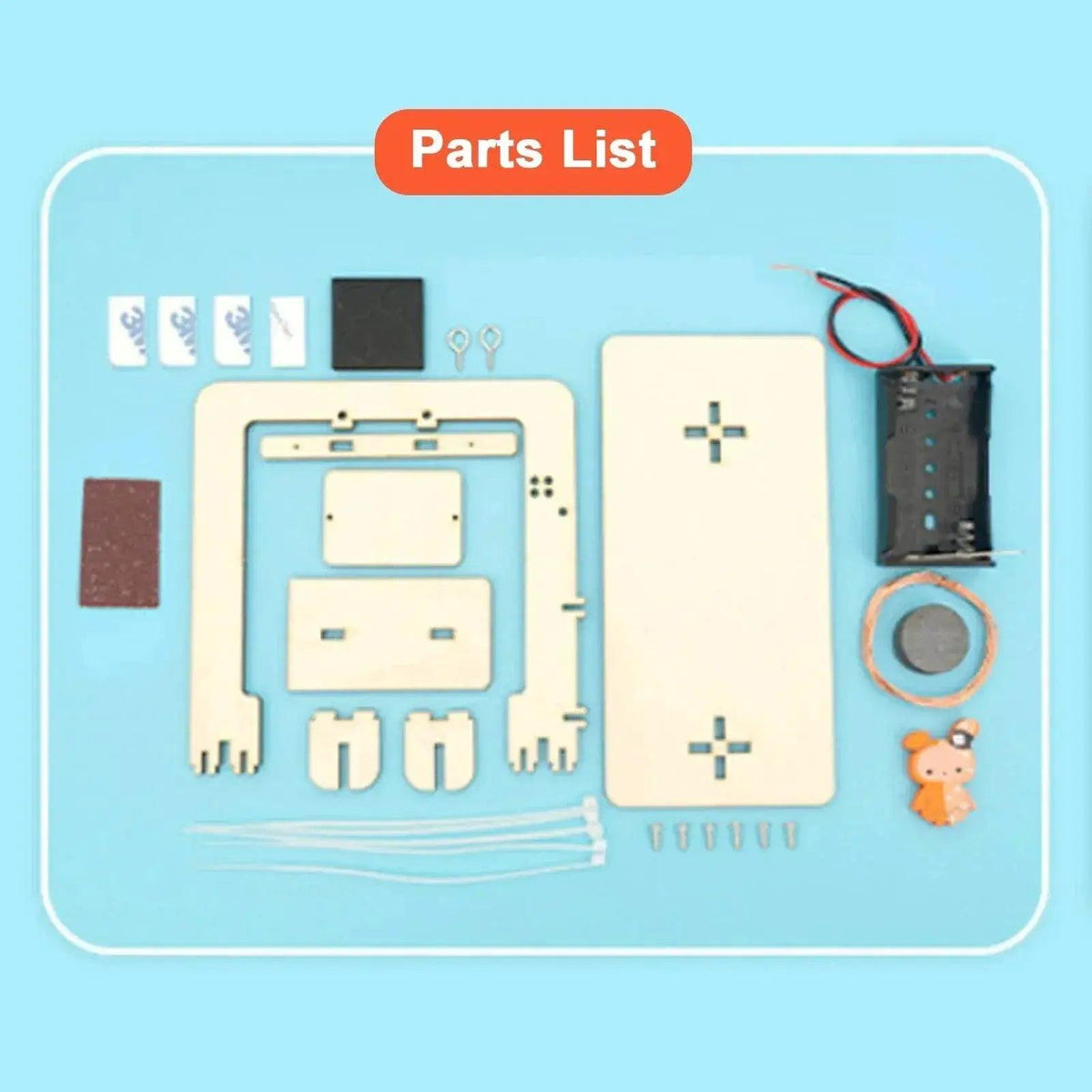  DIY Magnetic Swing Set Handmade Wood Electromagnetic Swing Science Educational Toy -  ToylandEU™
