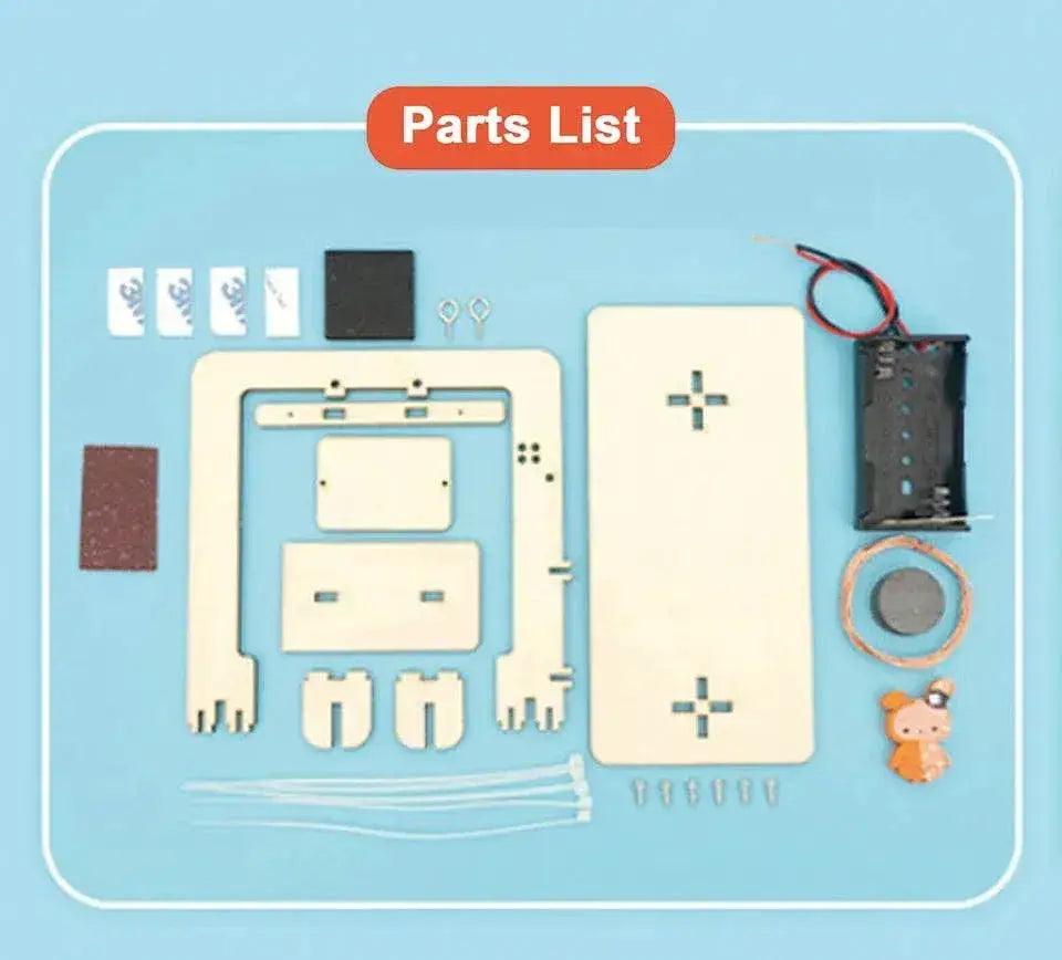 DIY Magnetic Swing Set Handmade Wood Electromagnetic Swing Science Educational Toy -  ToylandEU™