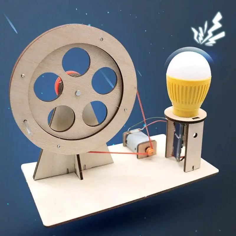  DIY Mini Hand Crank Generator DIY Science Experiment Kit & Education Model Toy For Children Gift Toy Project -  ToylandEU™