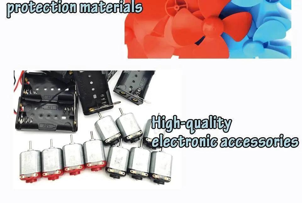  DIY Mini Wooden Windmill House Model 3D Puzzles Assemble Solar Powered Windmill for Kids STEM Science Educational Toy -  ToylandEU™