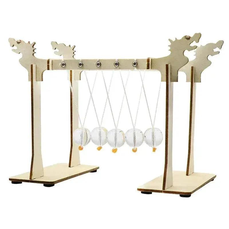  DIY Newton Cradle Balance Balls School Teaching Supplies Physics Science Pendulum Desk Project Toy Gifts Home Decoration -  ToylandEU™