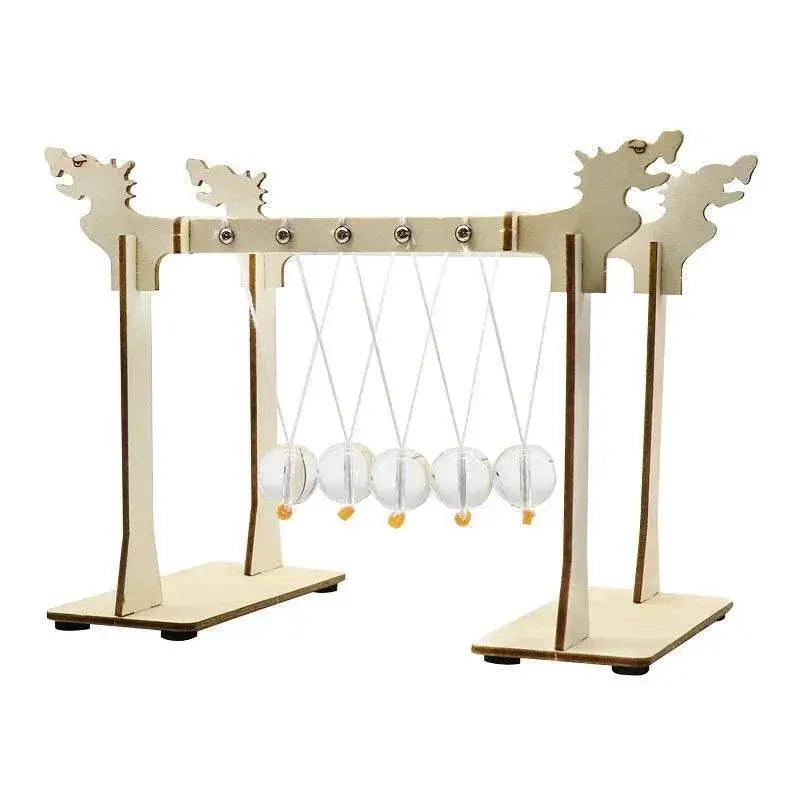  DIY Newton Cradle Balance Balls School Teaching Supplies Physics Science Pendulum Desk Project Toy Gifts Home Decoration -  ToylandEU™