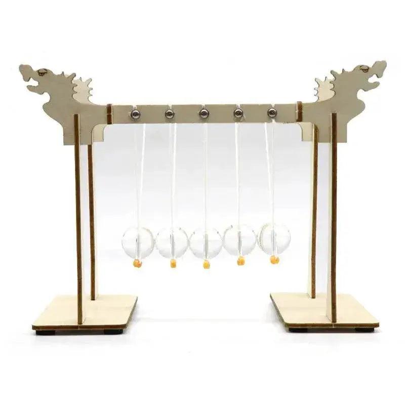  DIY Newton Cradle Balance Balls School Teaching Supplies Physics Science Pendulum Desk Project Toy Gifts Home Decoration -  ToylandEU™